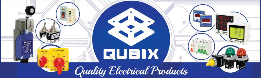 QUBIX อุปกรณ์ไฟฟ้า-อิเล็กทรอนิกส์ ครบวงจรสำหรับตู้คอนโทรล