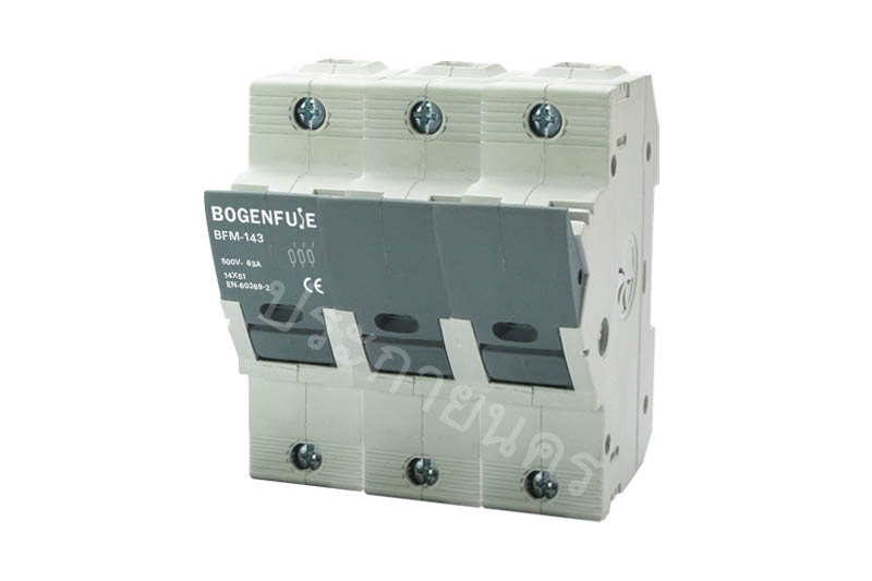 ตลับใส่ฟิวส์ BFM-Series DIN Rail Mount Type