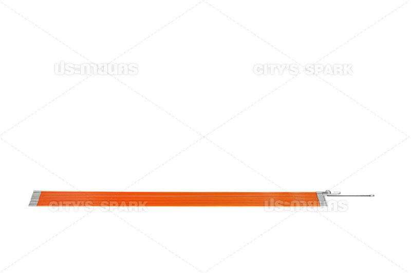 ฟิชเทปแบบ FISH STICK Ø 5mm (สีส้ม)