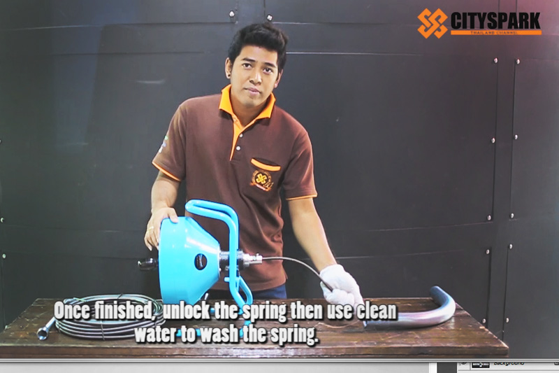 Review Drain Cleaner เครื่องล้างท่อ ทะลวงท่อ รุ่น 1050CW